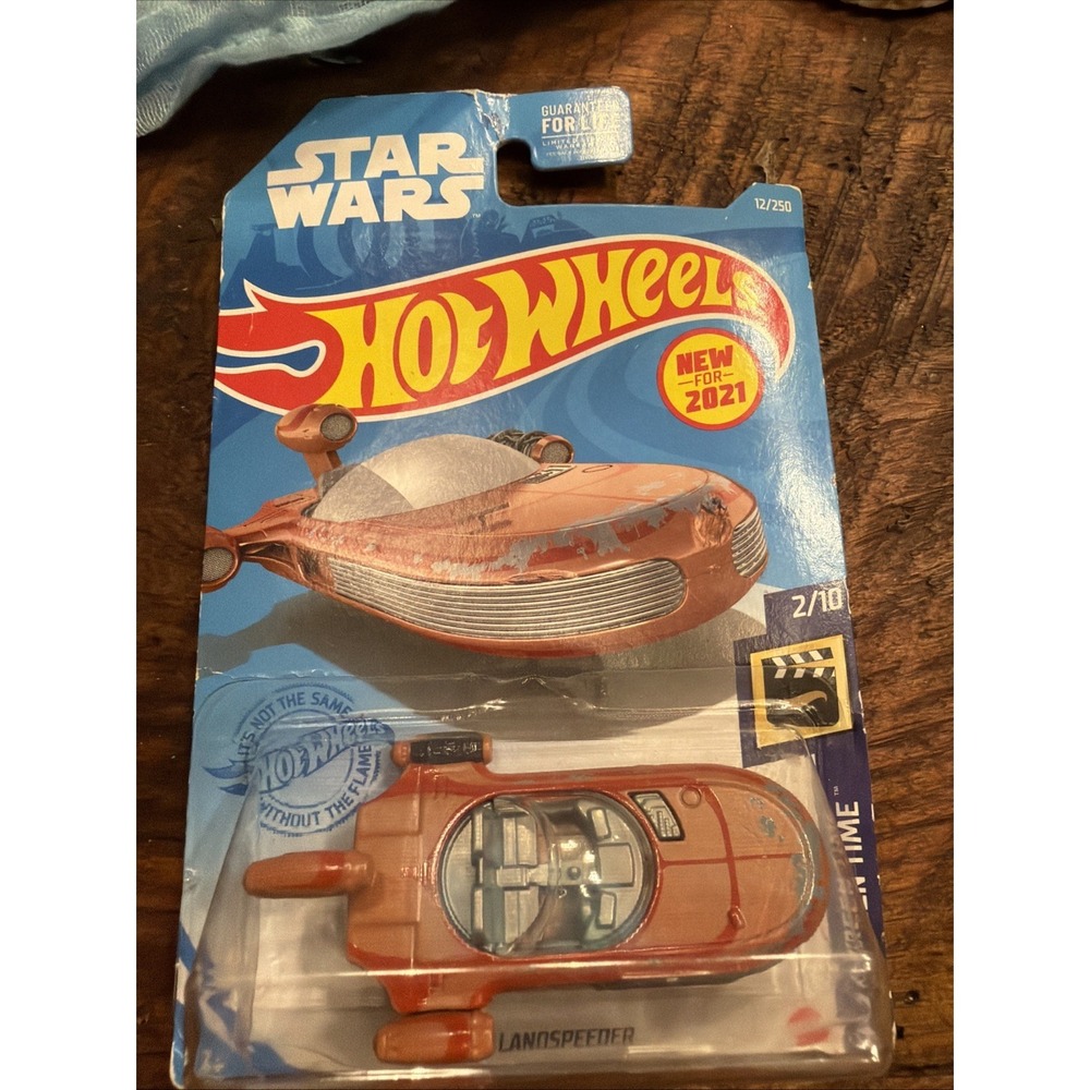 Hot Wheels 2021 A Case  #12/250 Star Wars X-34 Landspeeder HW Screen Time - NEW